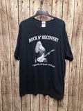 Rock n Recovery Benefit T Shirt Black XL BSCL74