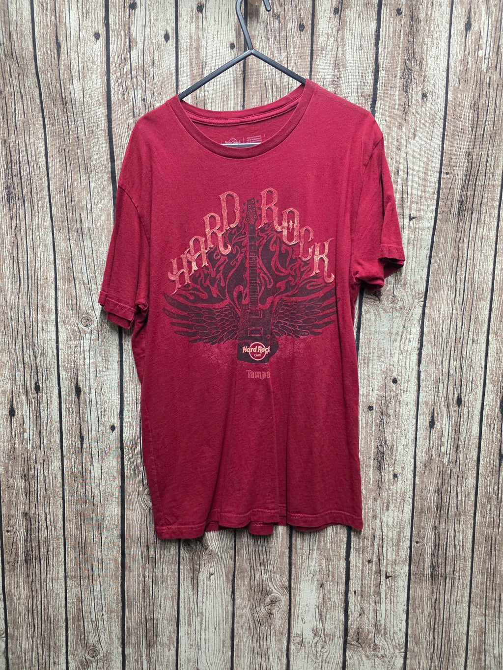 Hard Rock Cafe Tampa T Shirt Red BSCL75