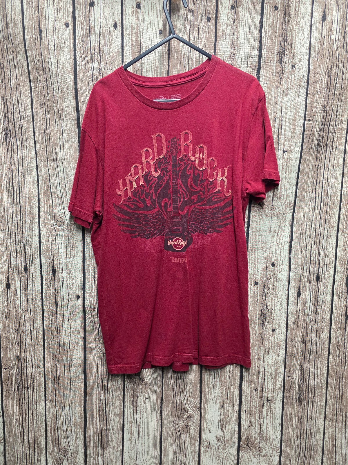 Hard Rock Cafe Tampa T Shirt Red BSCL75