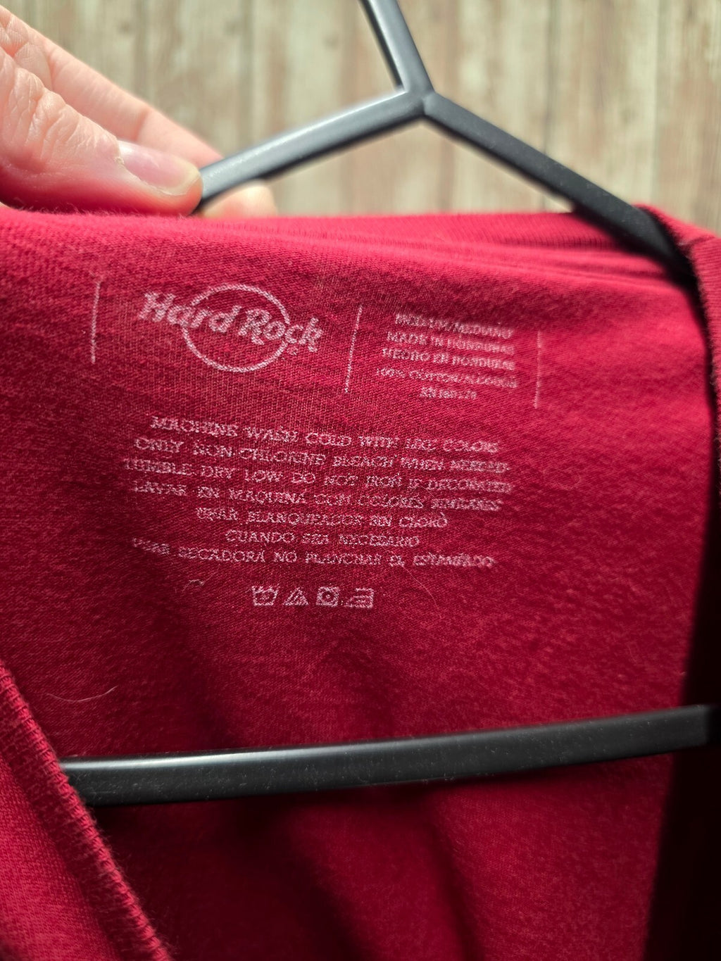 Hard Rock Cafe Tampa T Shirt Red BSCL75