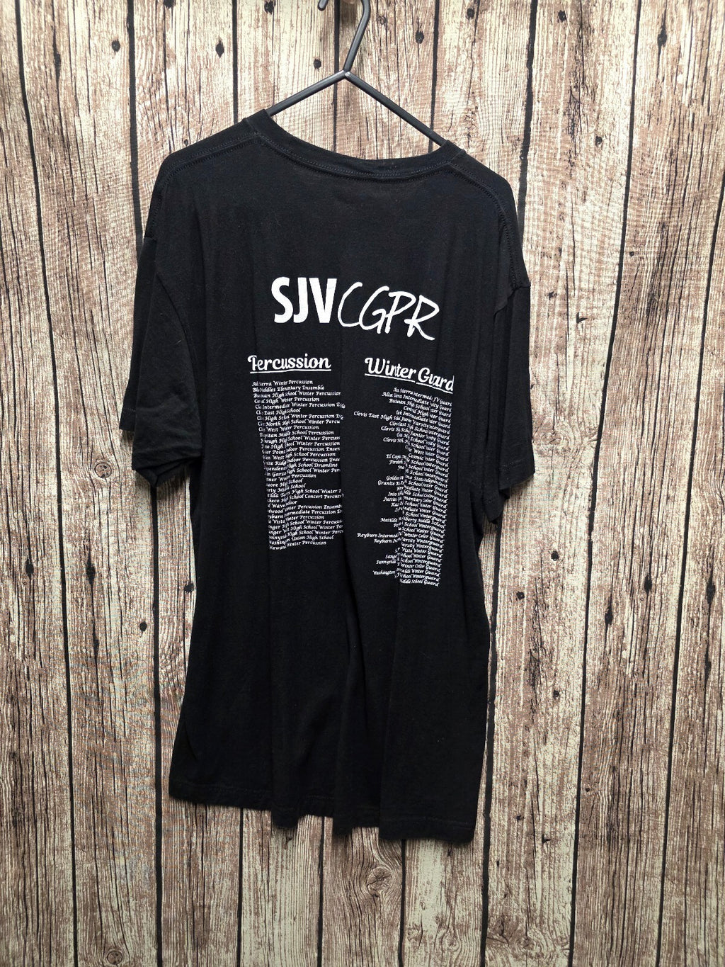 SJV CGPR 2024 Tour T Shirt Black XL BSCL76