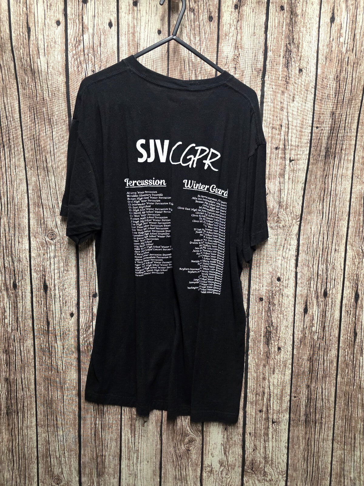 SJV CGPR 2024 Tour T Shirt Black XL BSCL76