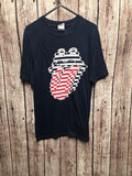 Rolling Stones Checkered Tongue T Shirt Black S BSCL77