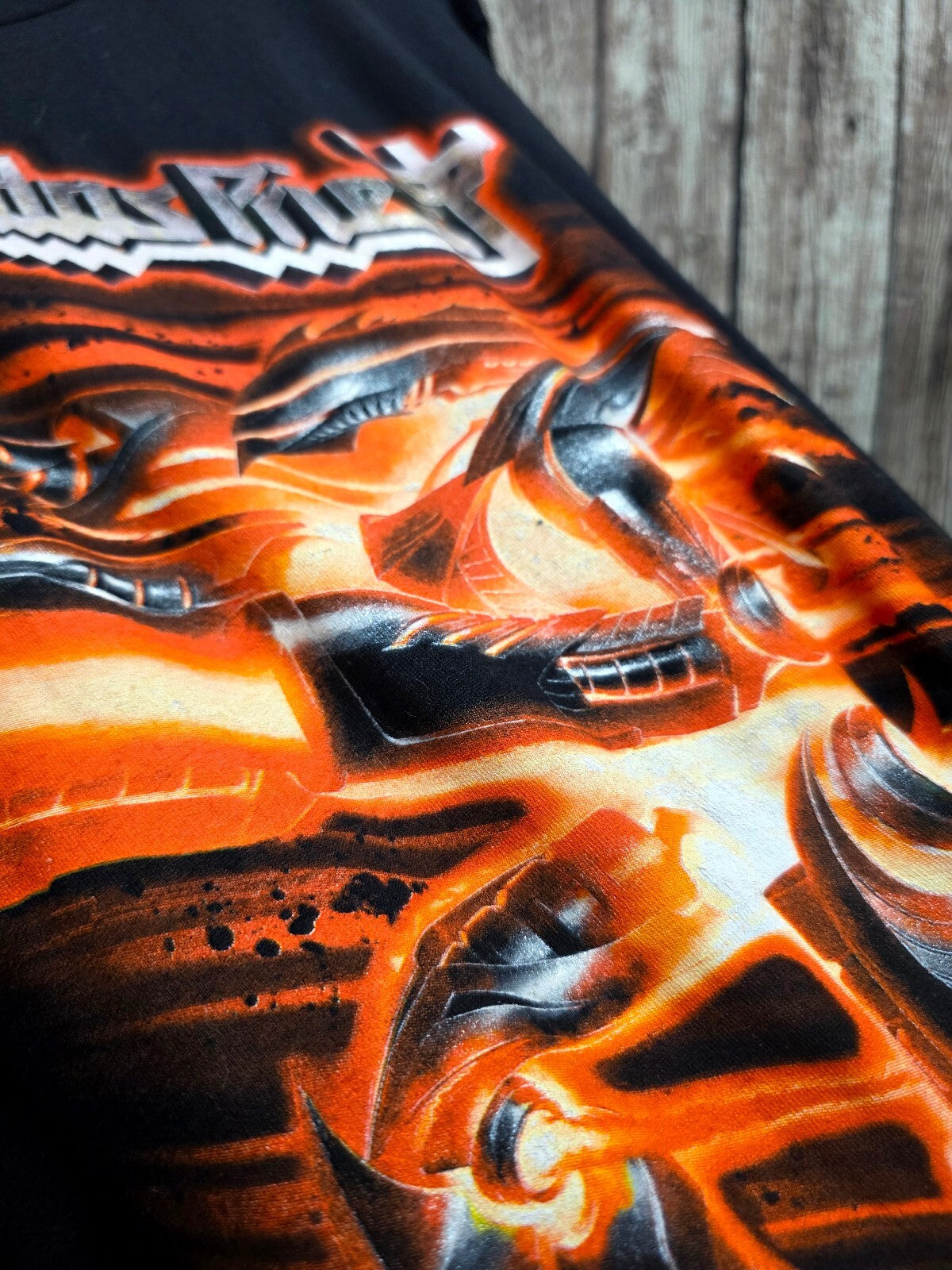 Judas Priest Firepower T Shirt Black L BSCL81