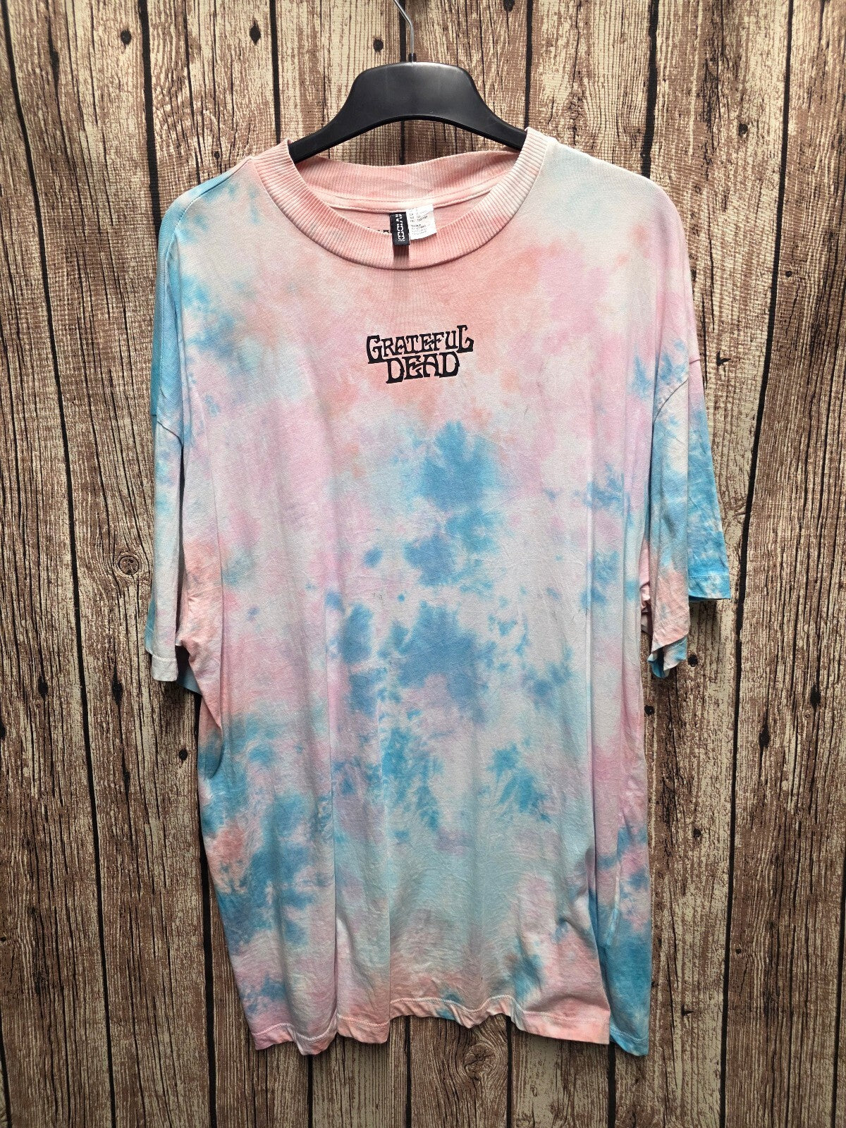 Grateful Dead Tie Dye T Shirt Pink Blue XL BSCL85