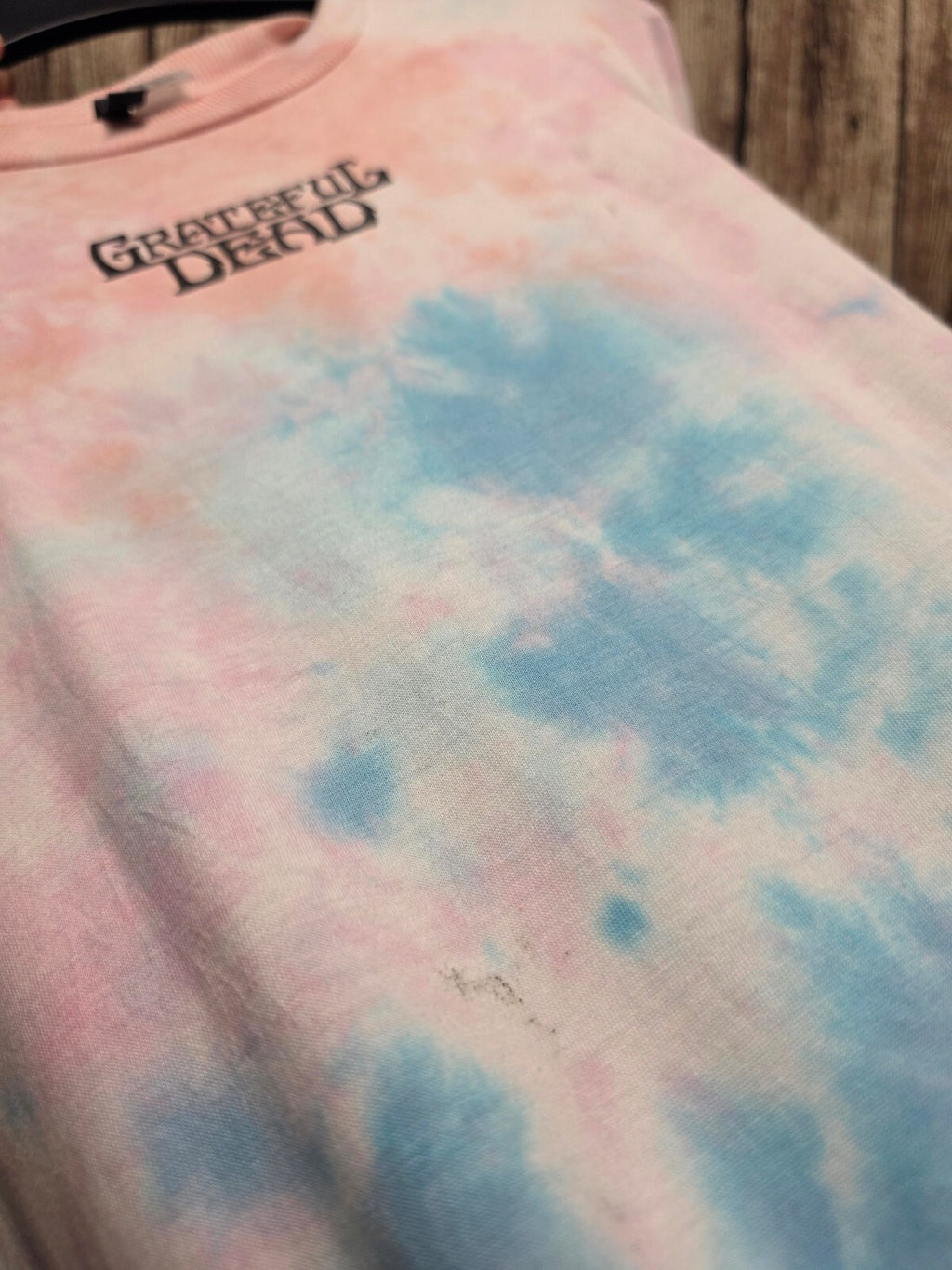 Grateful Dead Tie Dye T Shirt Pink Blue XL BSCL85
