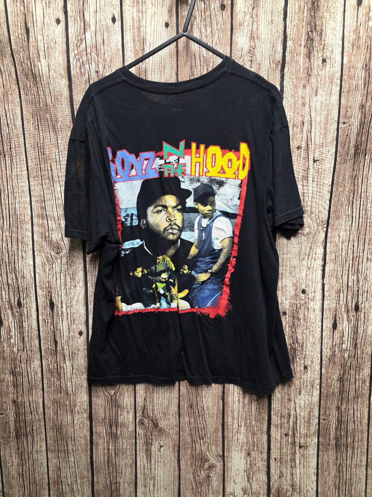 Boyz n the Hood Graphic T Shirt Black BSCL88