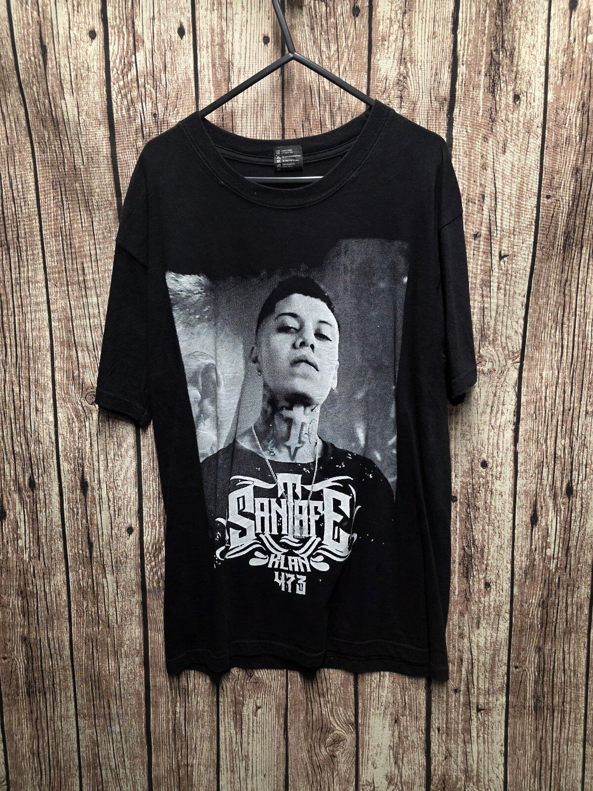 Santo Firme 4K T Shirt Black L BSCL89