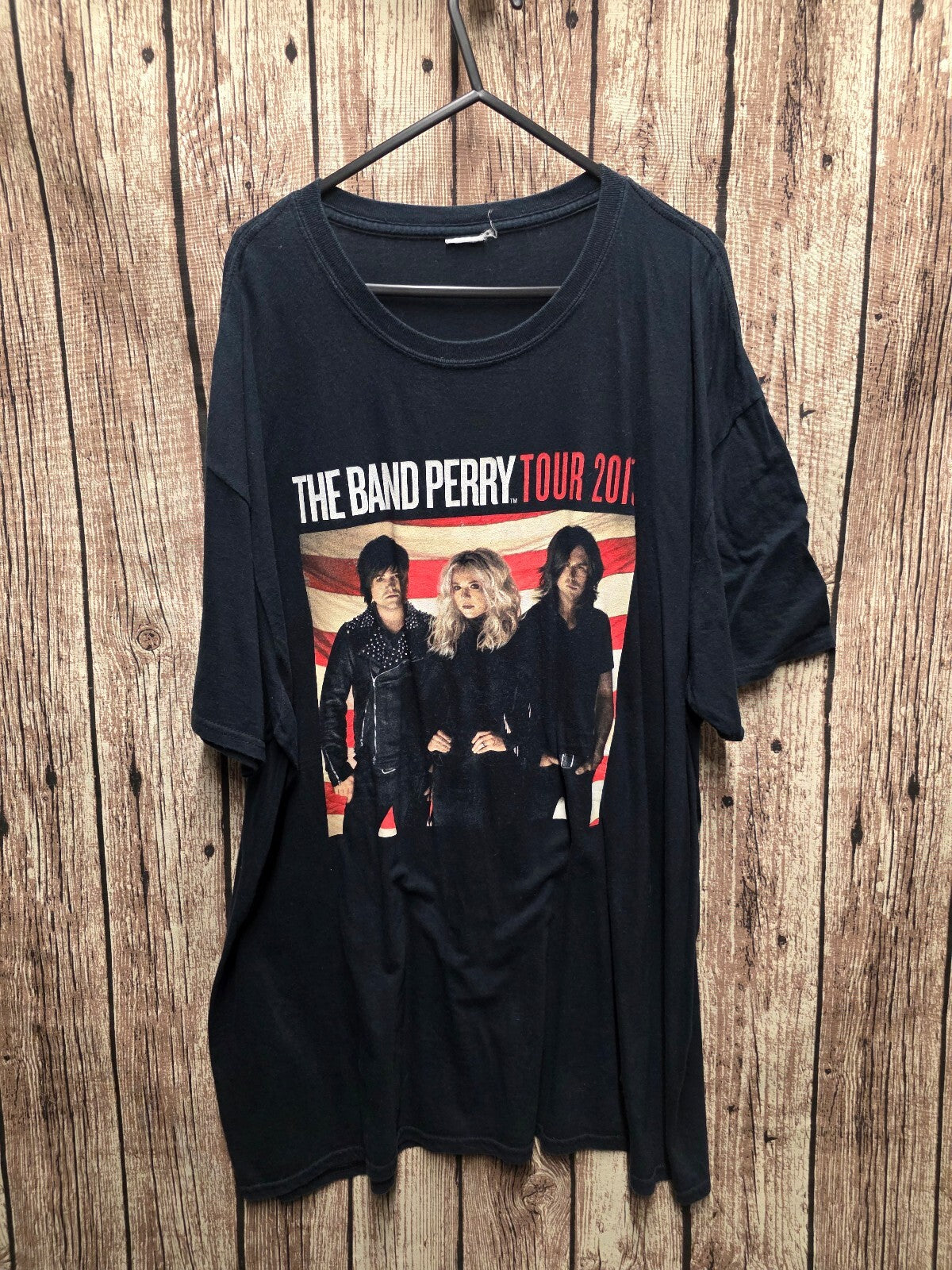 The Band Perry Tour 2015 T Shirt Black XL BSCL92