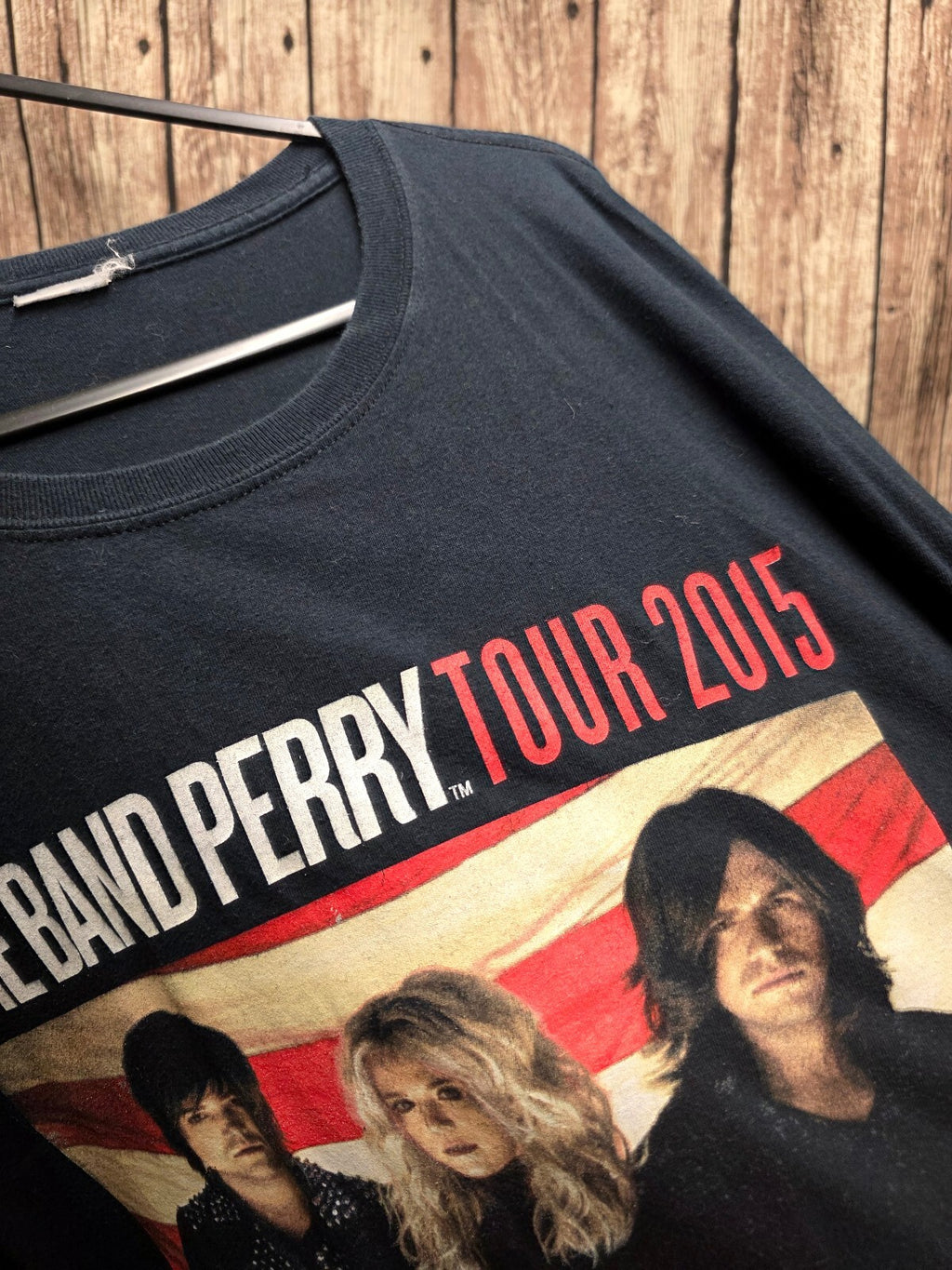 The Band Perry Tour 2015 T Shirt Black XL BSCL92