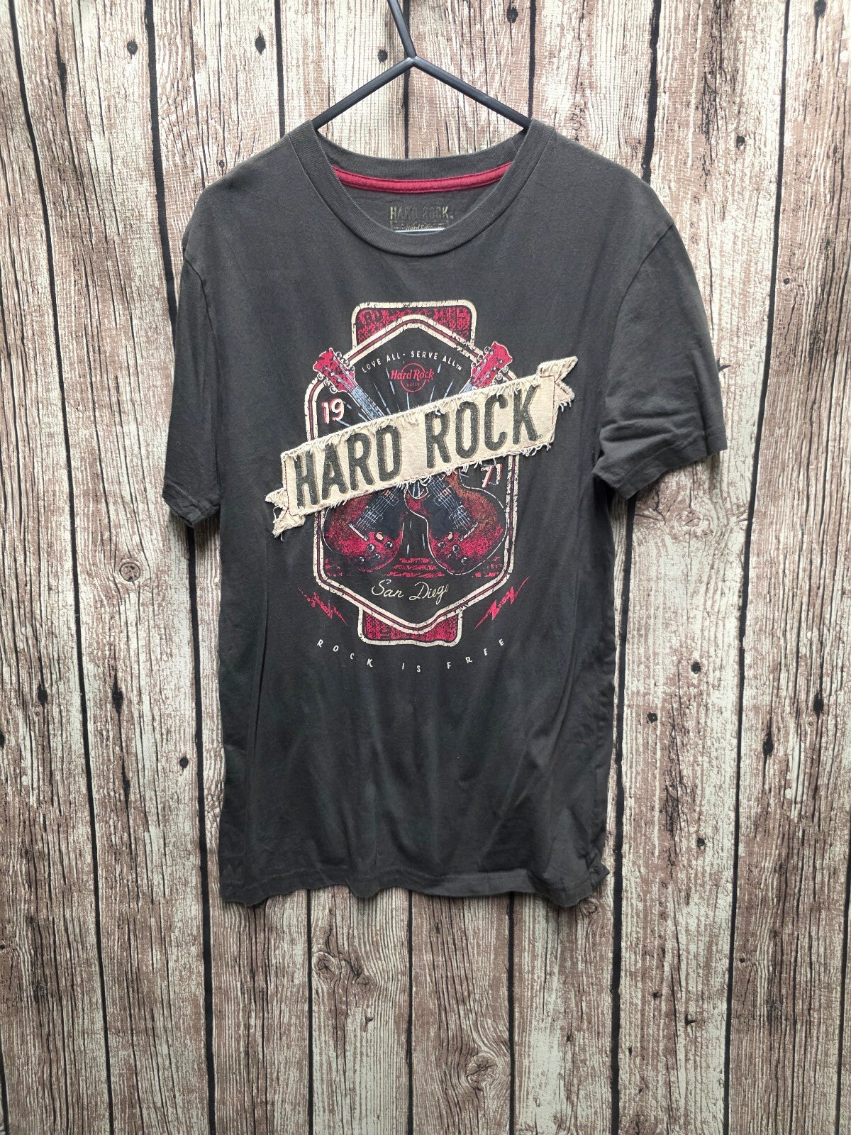 Hard Rock Cafe San Diego T Shirt Charcoal S BSCL95