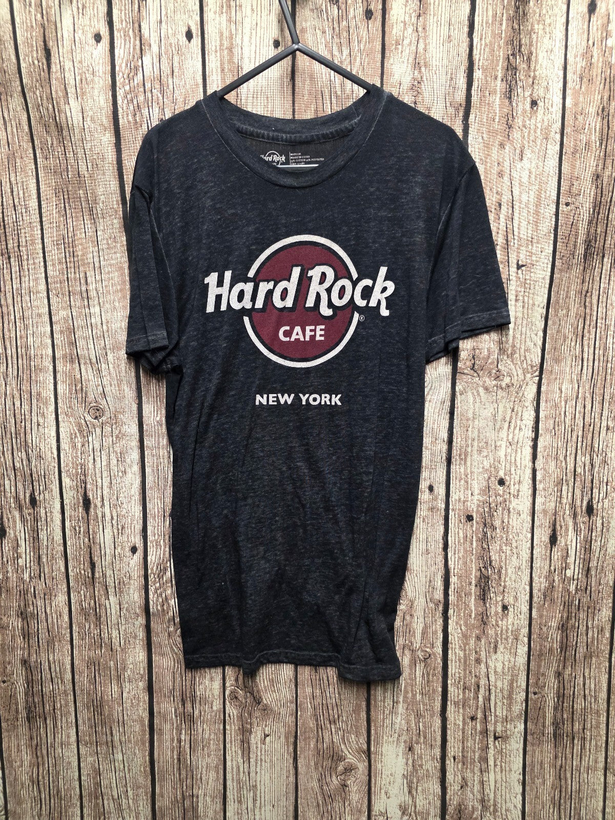 Hard Rock Cafe New York T Shirt Charcoal M BSCL98