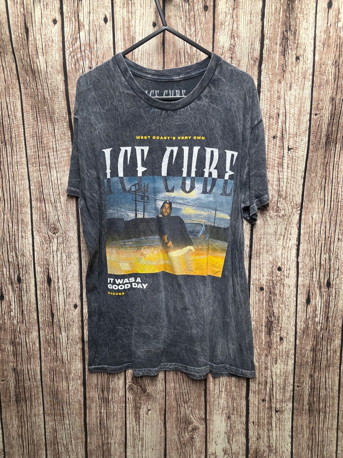 Ice Cube It Was a Good Day T Shirt Charcoal M BSCL99