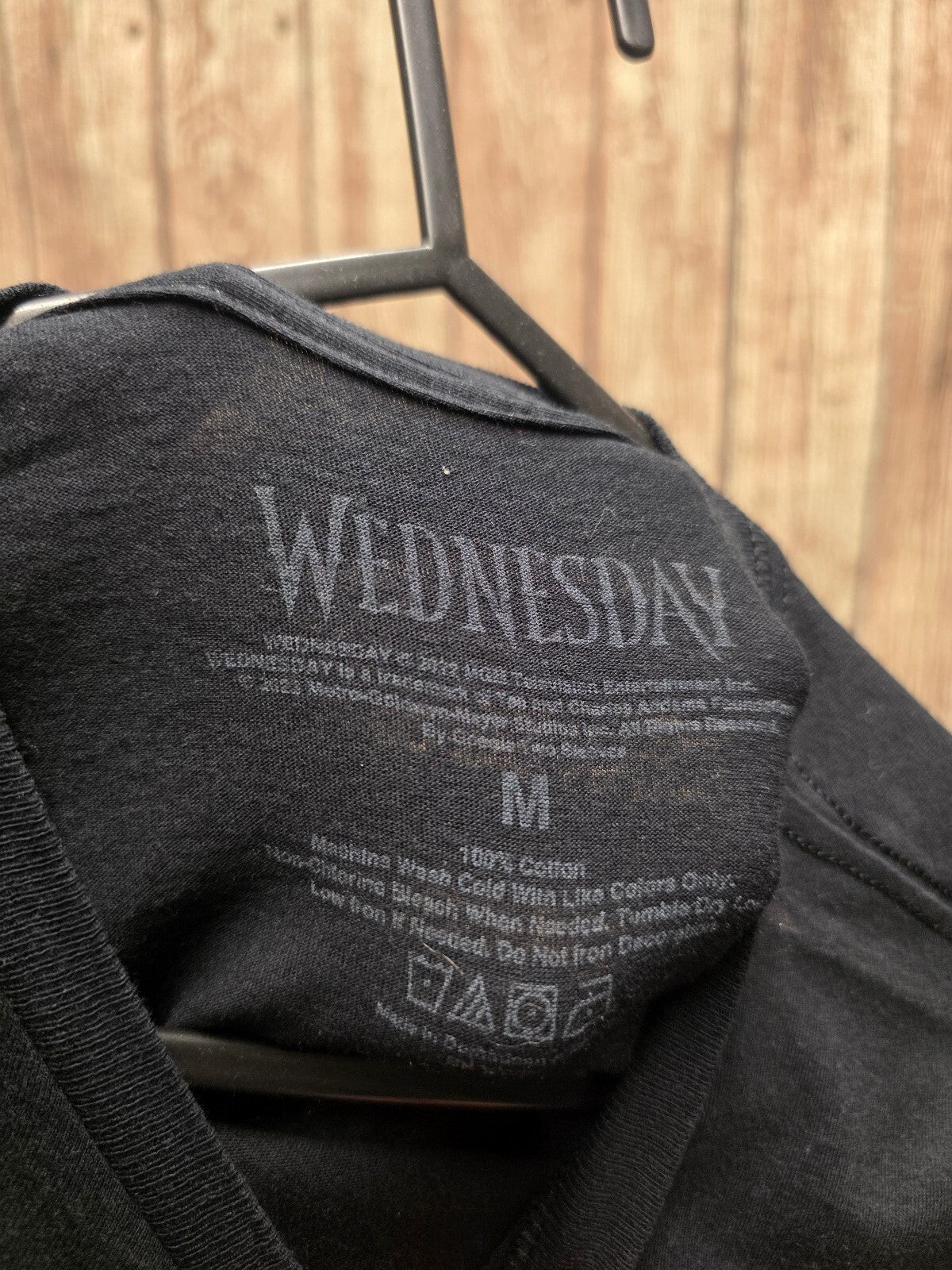 Wednesday What Would Wednesday Do T Shirt Black M BSCL100