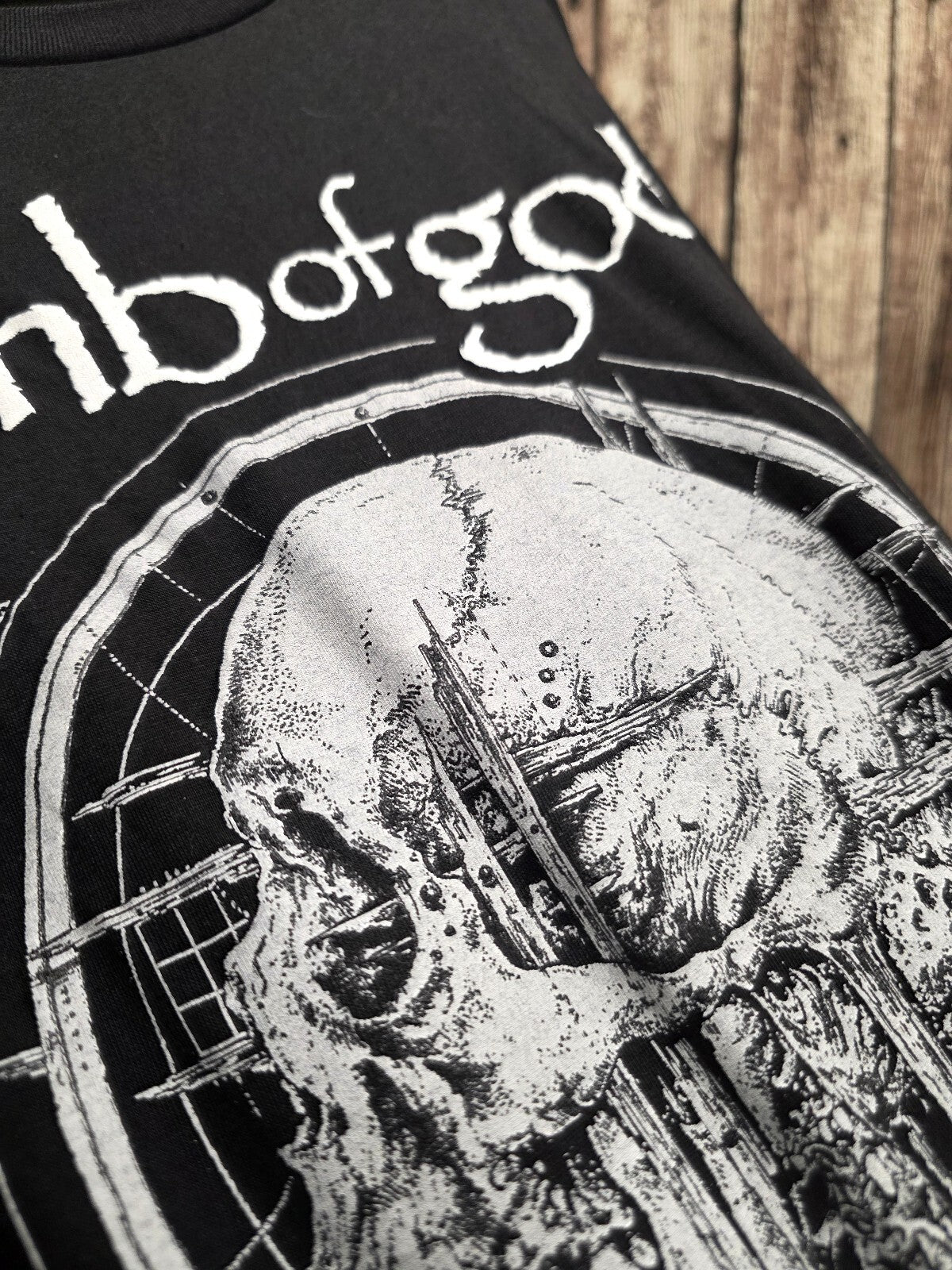 Lamb of God Tour T Shirt Black L BSCL105