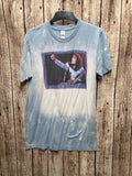 Rock Singer Graphic Tie Dye T Shirt Blue M BSCL106