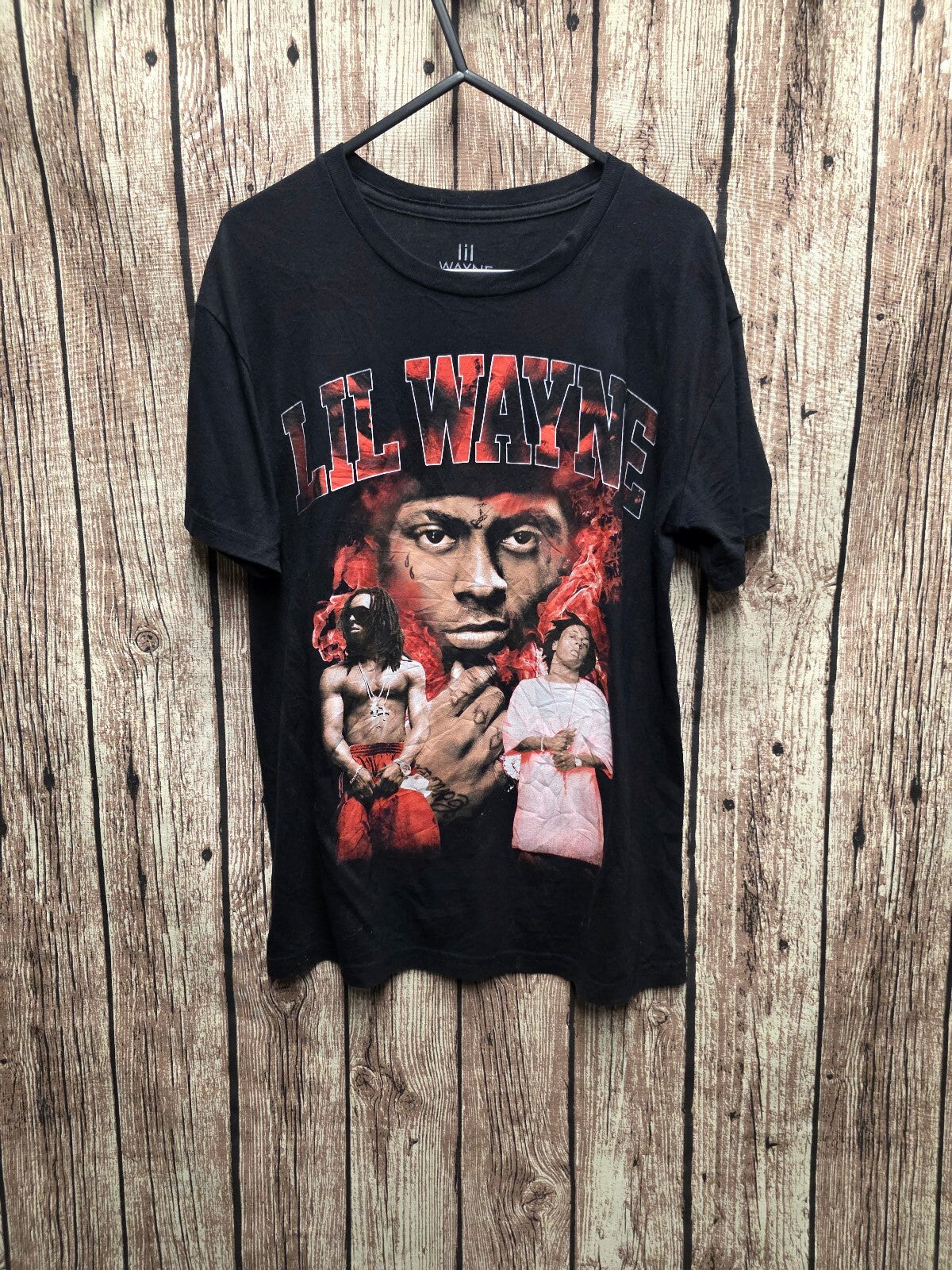 Lil Wayne Graphic T Shirt Black BSCL109