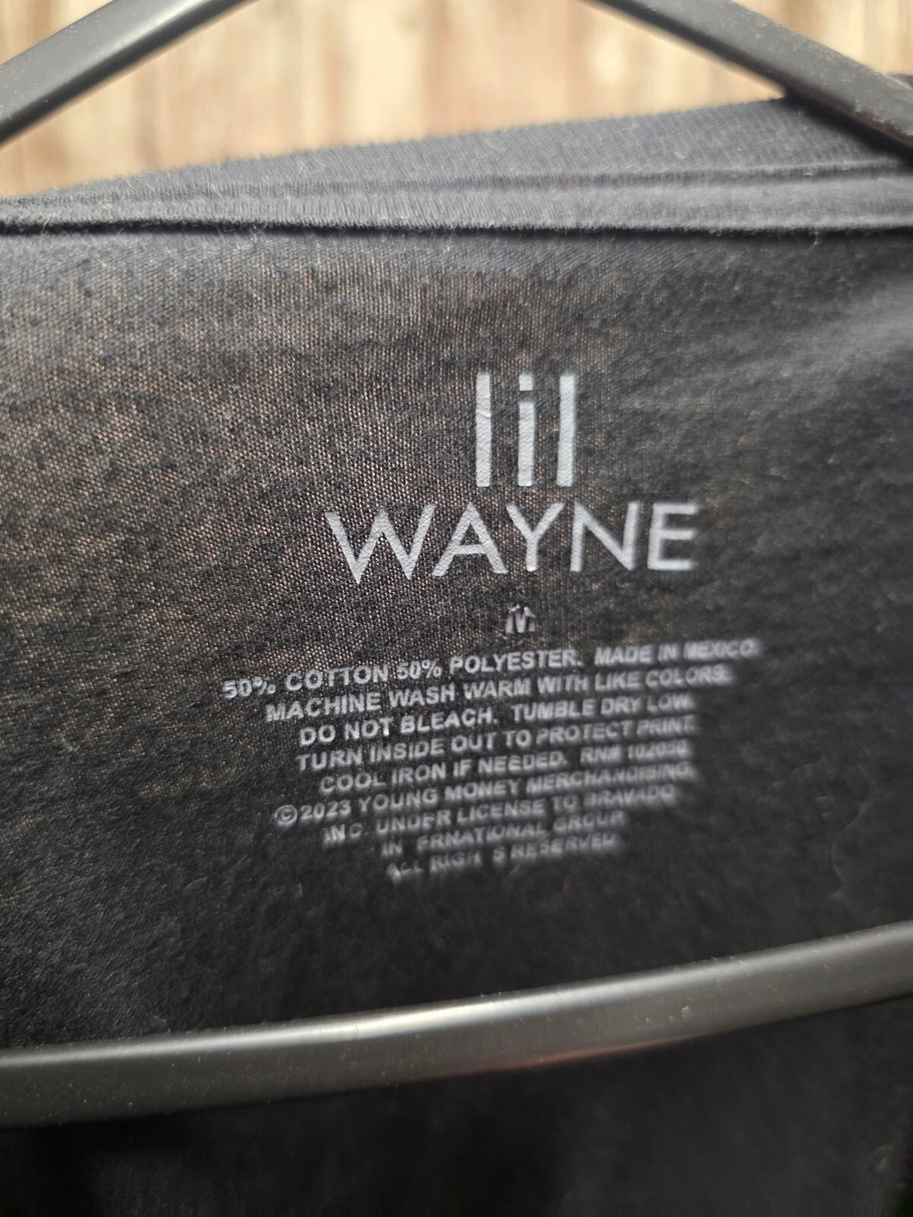 Lil Wayne Graphic T Shirt Black BSCL109
