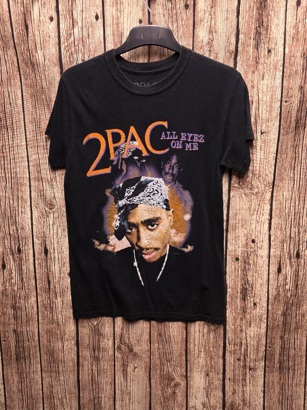 2Pac All Eyez on Me T Shirt Black BSCL112
