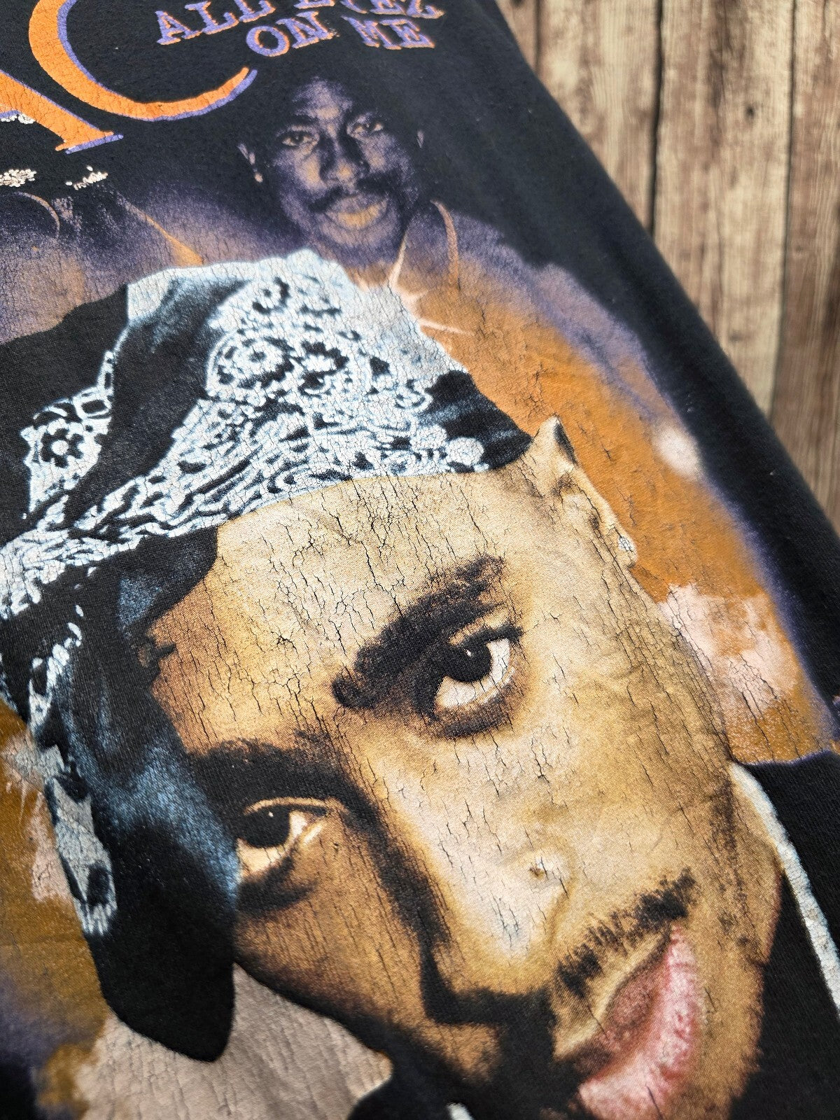 2Pac All Eyez on Me T Shirt Black BSCL112