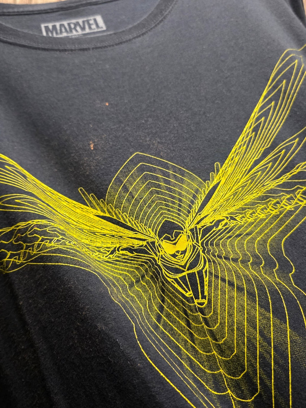Marvel Wasp Graphic T Shirt Black Size L BSCL116