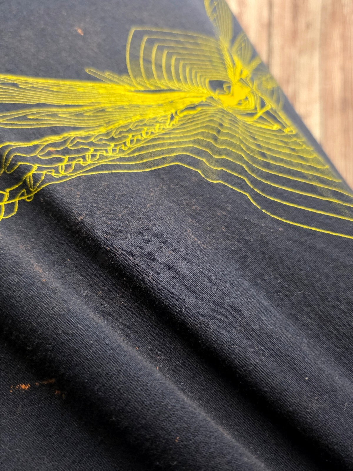 Marvel Wasp Graphic T Shirt Black Size L BSCL116