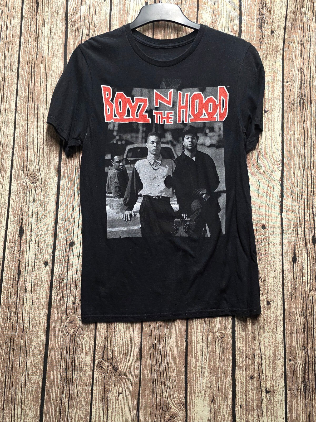 Boyz n the Hood Film Graphic T Shirt Black BSCL122