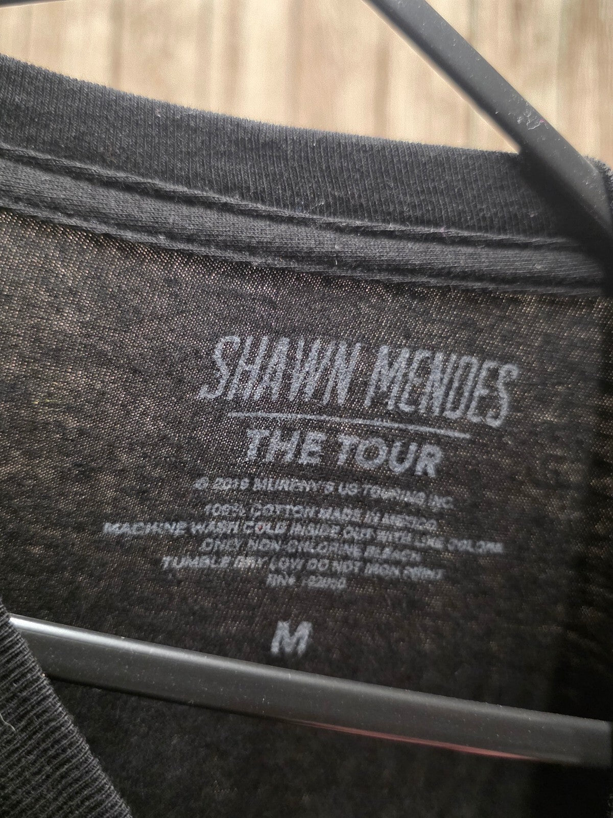 Shawn Mendes Rose Graphic T Shirt Black BSCL126