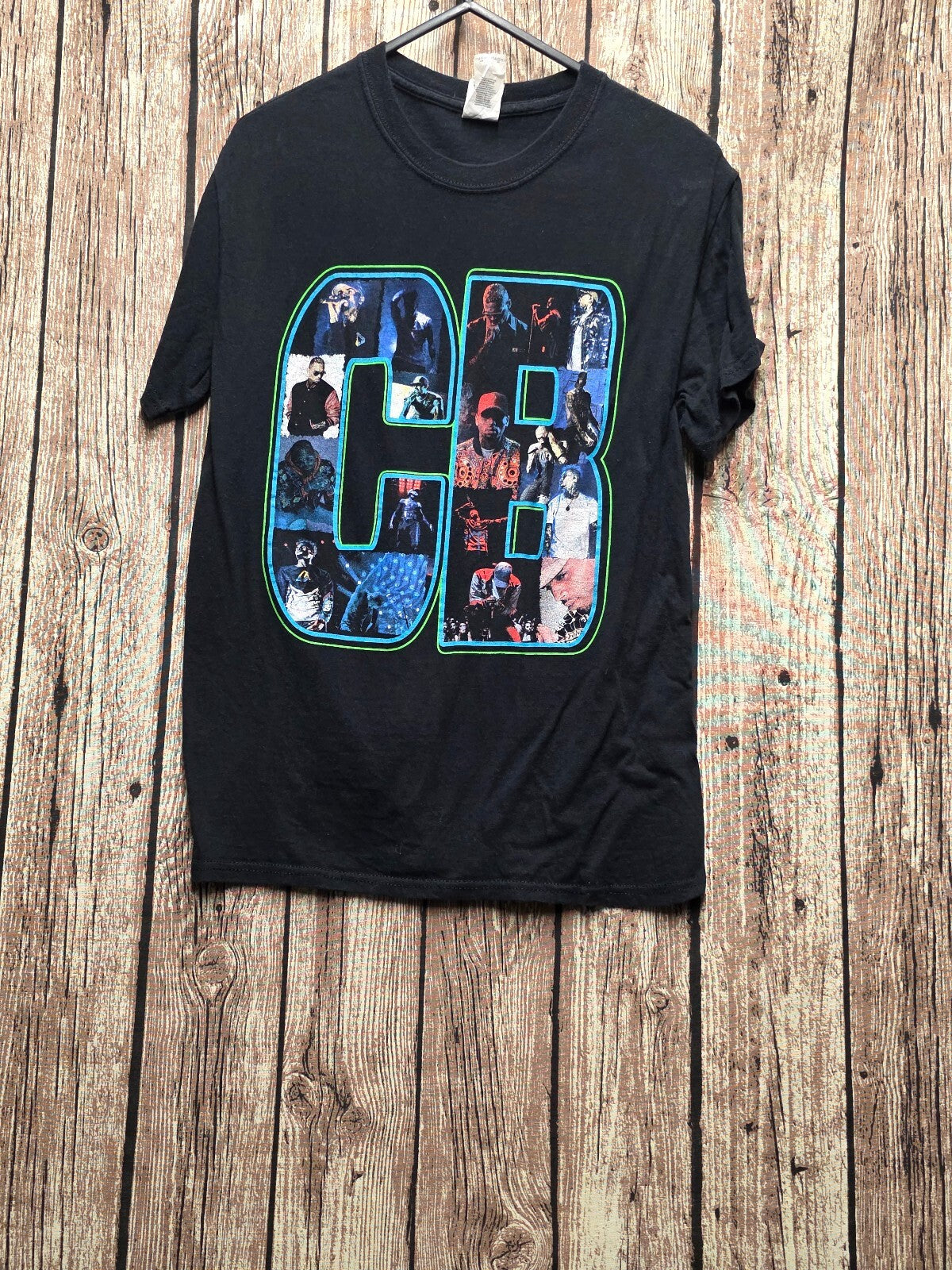Chris Brown Graphic T Shirt Black BSCL132