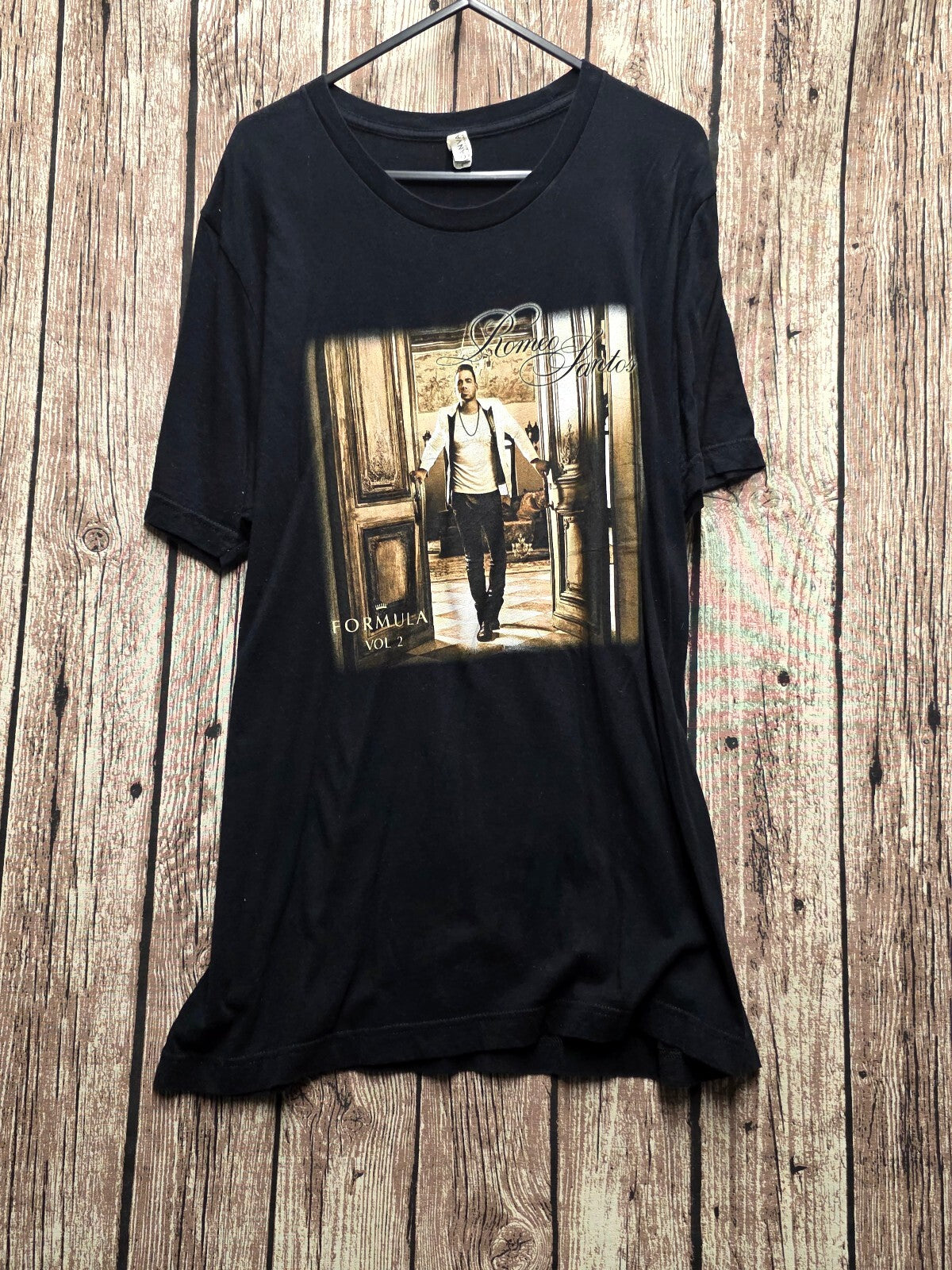 Romeo Santos Formula Vol 2 Graphic T Shirt Black BSCL133