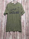 U2 Band Graphic T Shirt Green BSCL134
