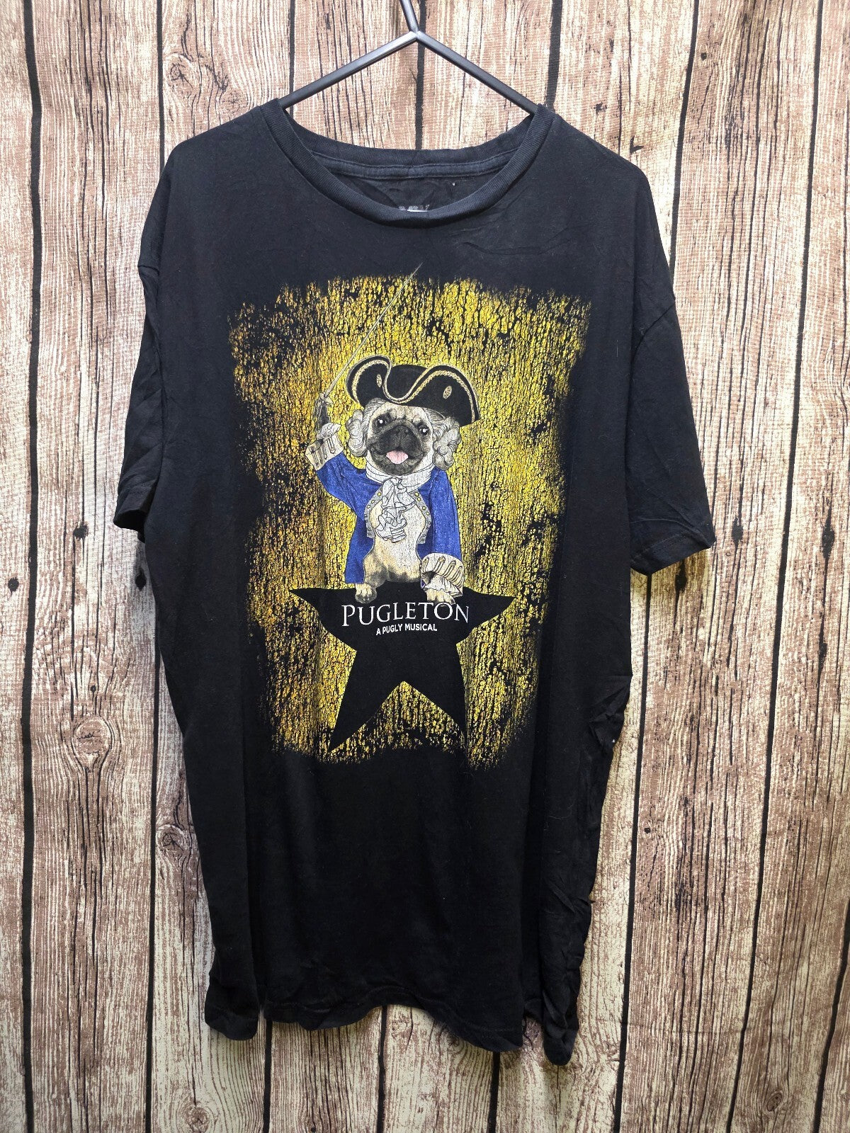 Black Matter Pugleton Graphic T Shirt Black MX701