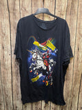 Maximum Effort Deadpool Unicorn Graphic T Shirt Black XL MX707