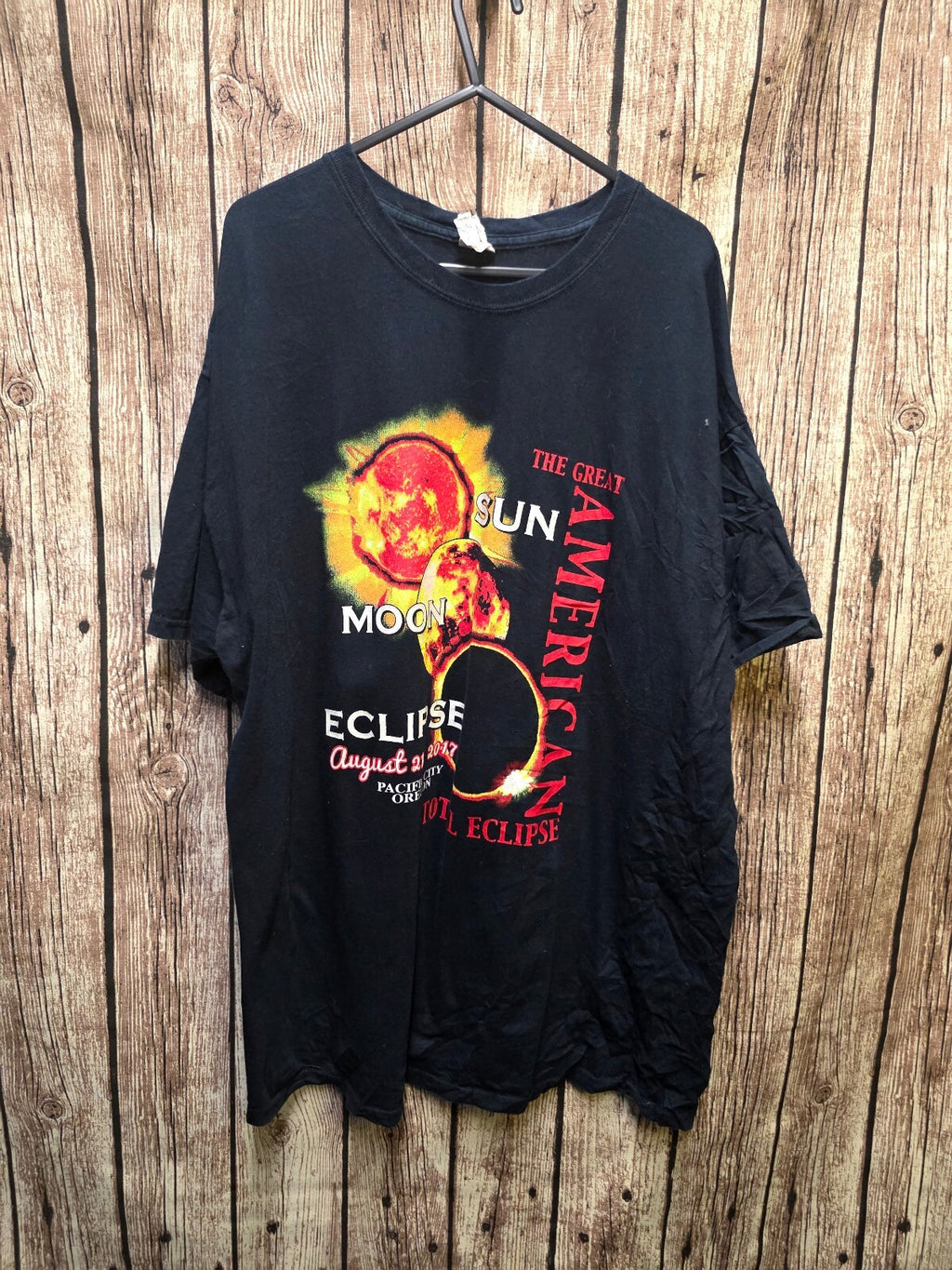 Great American Eclipse 2017 T Shirt Black MX715