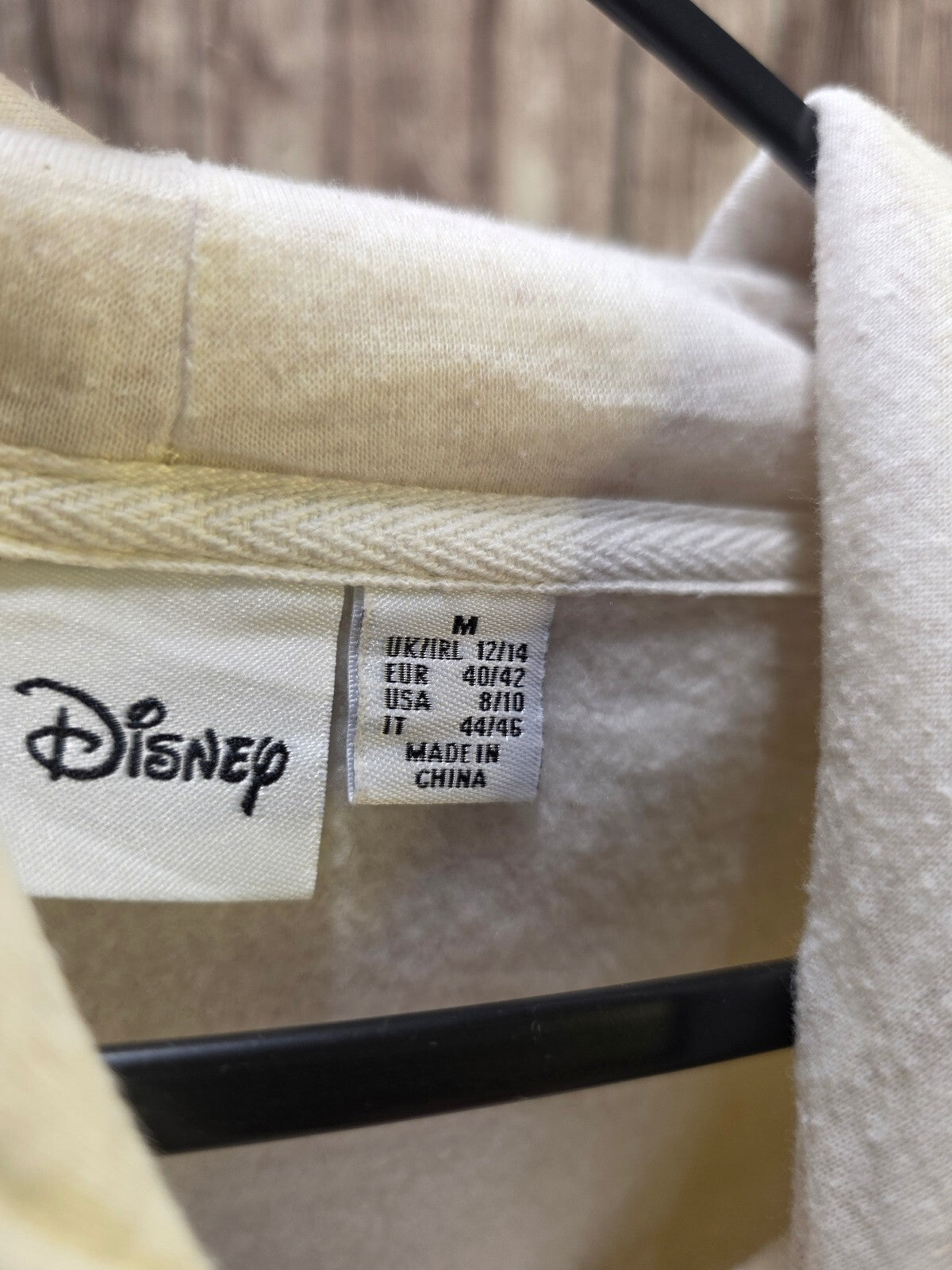 Disney Mickey Mouse Presents First Hoodie Cream MX719