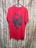 Welovefine Dragon Graphic T Shirt Red MX728