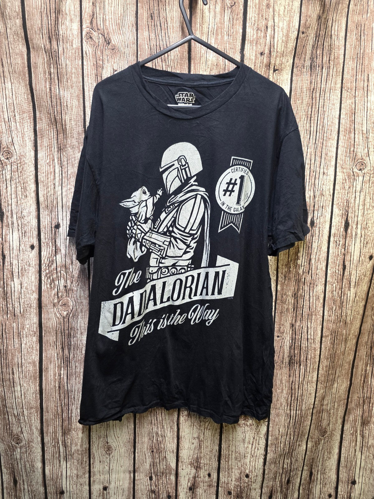 Star Wars Mandalorian This Is The Way T Shirt Black MX732