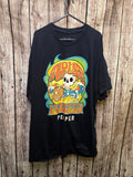 Aloha Pepper Graphic T Shirt Black MX739