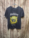 Sublime Sun Graphic T Shirt Black Size Small MX742
