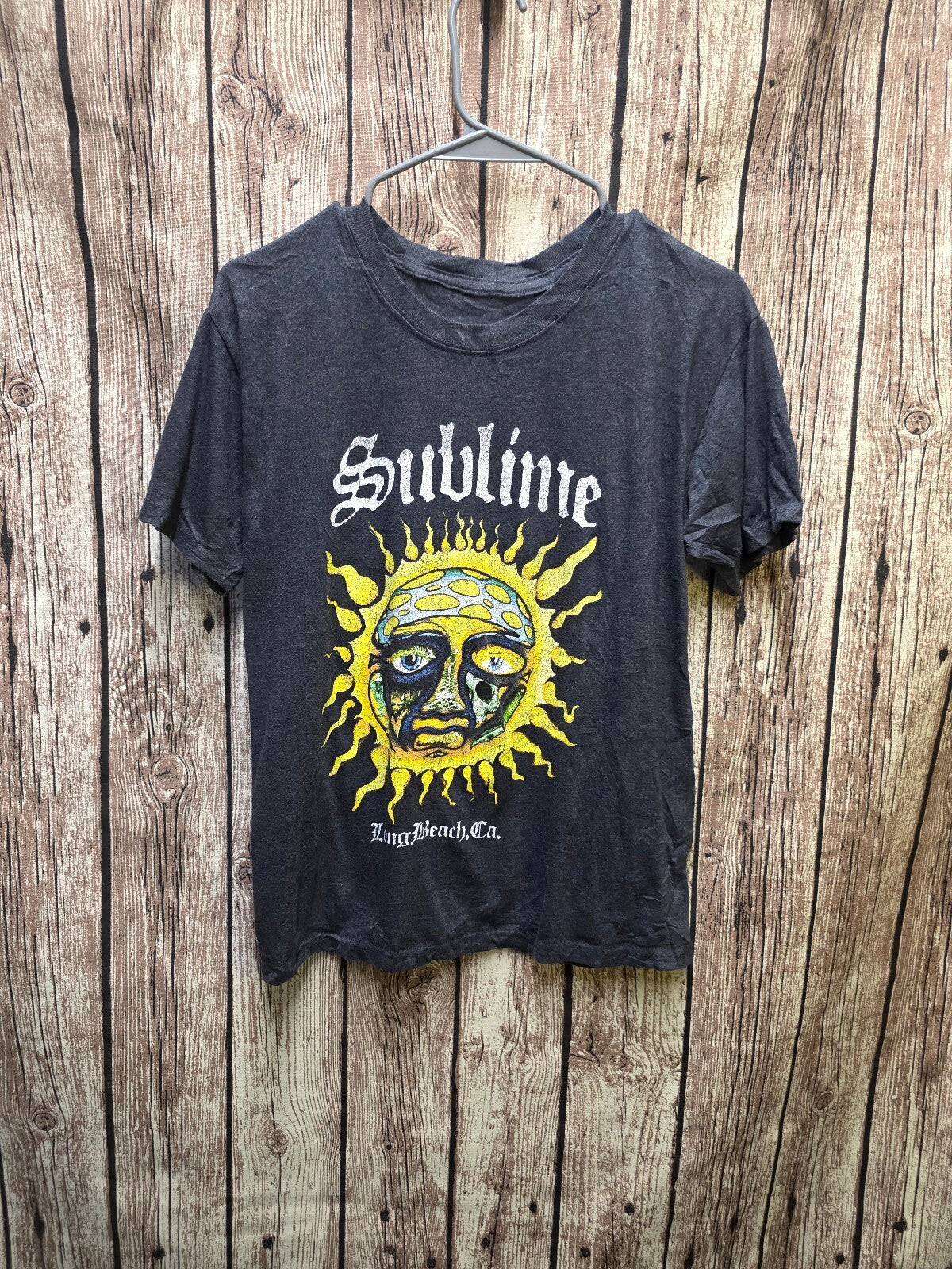 Sublime Sun Graphic T Shirt Black Size Small MX742