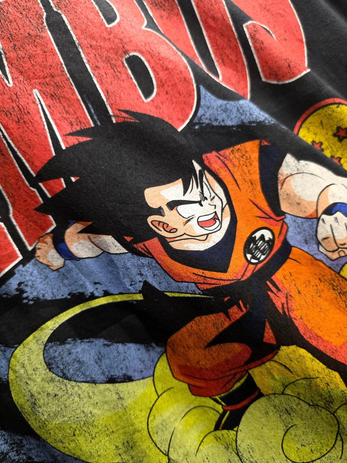 Dragon Ball Z Flying Nimbus Goku T Shirt Black MX743