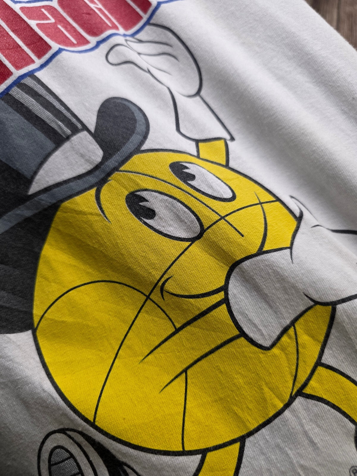 2016 Gus Macker Basketball Graphic T Shirt Cream MX750
