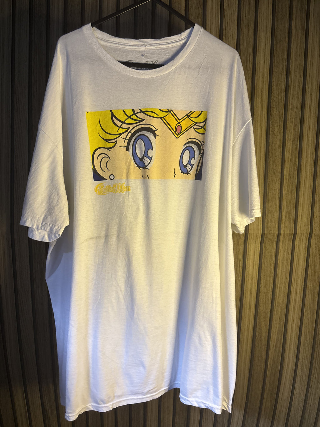 Sailor Moon Graphic T-Shirt White 2XL Cotton