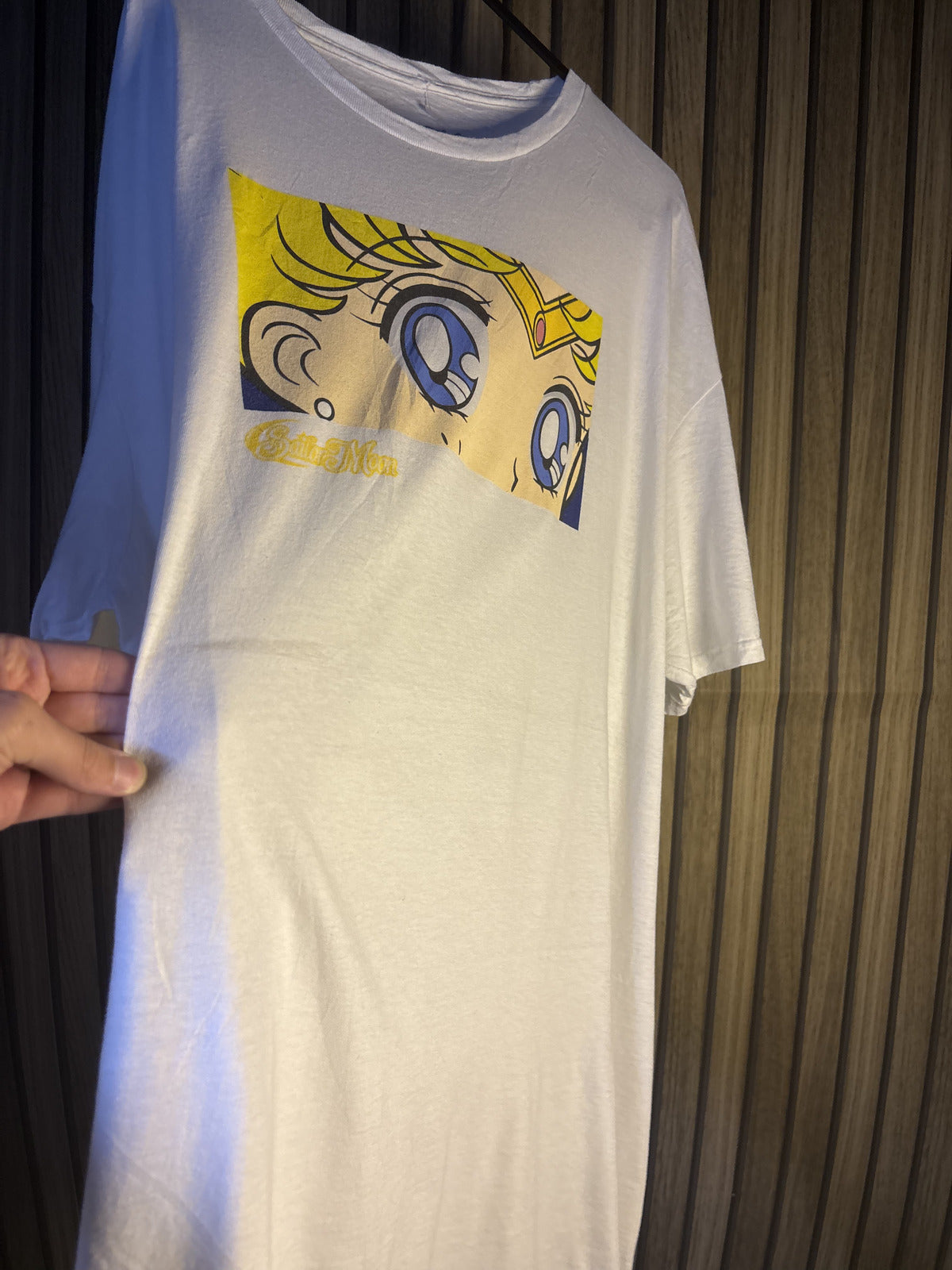 Sailor Moon Graphic T-Shirt White 2XL Cotton