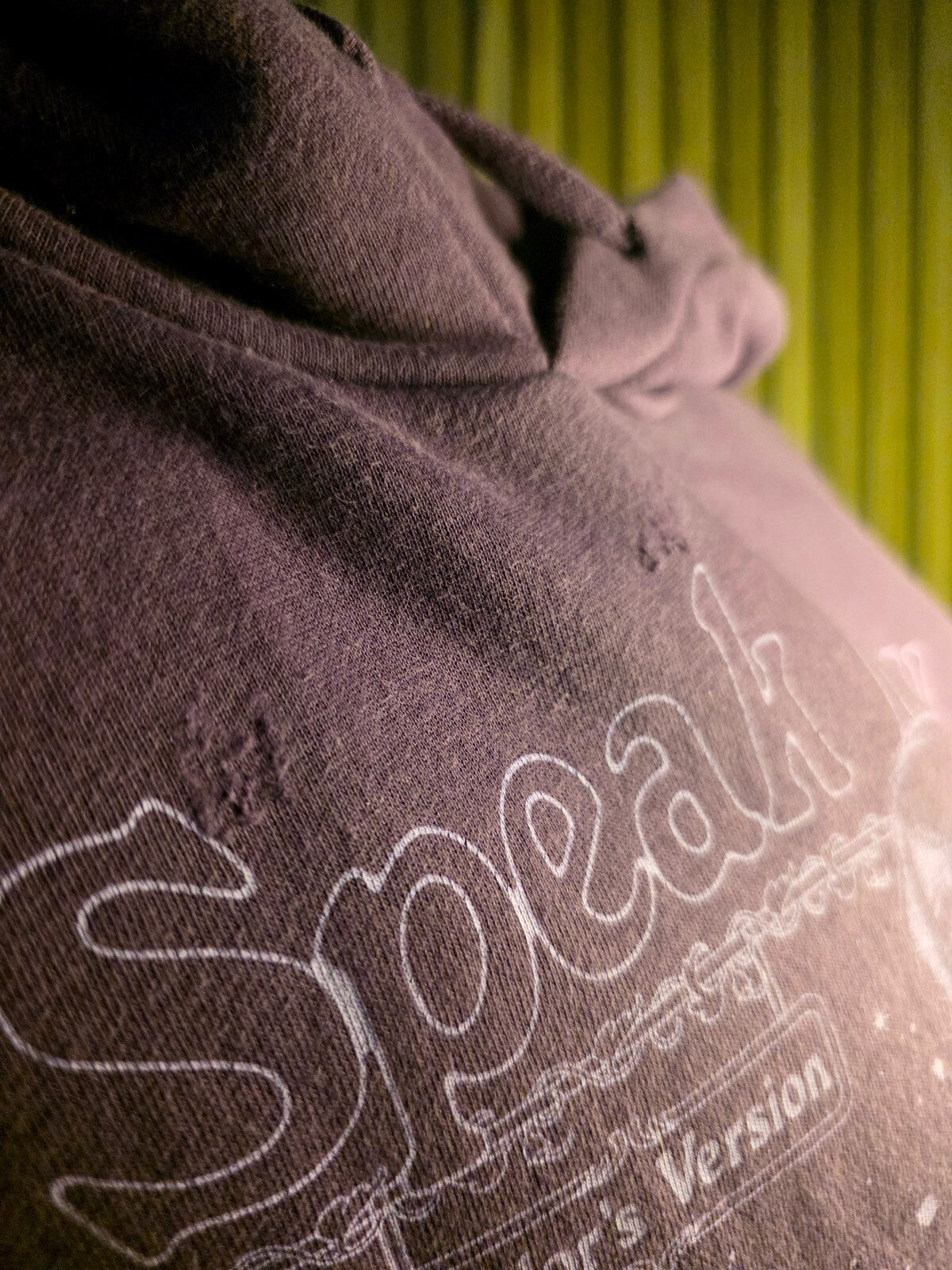 Speak Now Taylor Swift Hoodie Purple XL Vintage