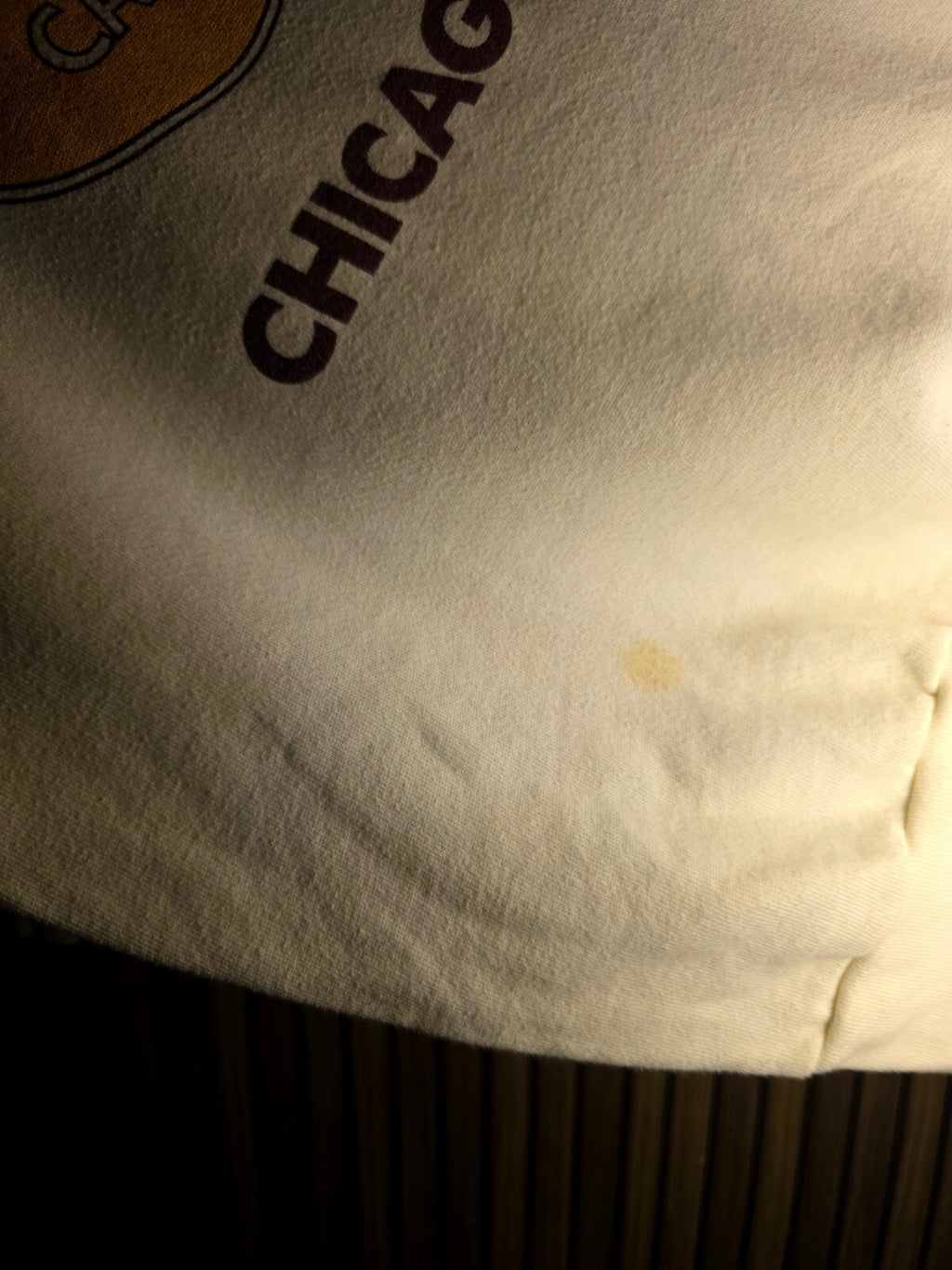 Anvil Hard Rock Cafe Chicago Sweatshirt Cream Medium