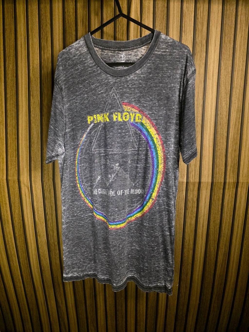 Pink Floyd Dark Side of the Moon Graphic T-Shirt Grey Medium