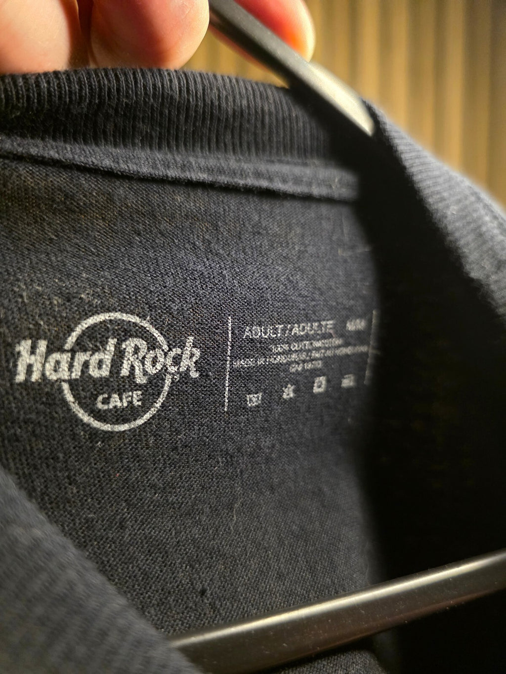 Hard Rock Cafe Niagara Falls Canada Black Graphic T-Shirt Size M