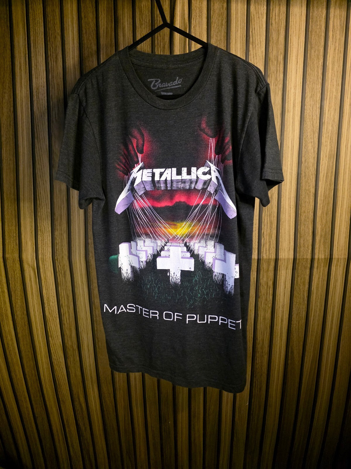 Bravado Metallica Master of Puppets Graphic T-Shirt Black Small