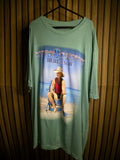 No Shoes Nation Kenny Chesney Here and Now Tour 2022 Green T-Shirt Large